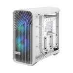 FD-C-TOR1A-07 FRACTAL DESIGN TORRENT WHITE RGB LIGHT TINT CASE Fractal Torrent White RGB TG Clear Tint PC Case With 180 mm Prisma Fans, Extreme Airflow Design, E-ATX Support, 461 to 423 mm GPU, 420 mm Radiator Compatibility & Tempered Glass ~ FD-C-TOR1A-07
