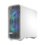 FD-C-TOR1A-07 FRACTAL DESIGN TORRENT WHITE RGB LIGHT TINT CASE Fractal Torrent White RGB TG Clear Tint PC Case With 180 mm Prisma Fans, Extreme Airflow Design, E-ATX Support, 461 to 423 mm GPU, 420 mm Radiator Compatibility & Tempered Glass ~ FD-C-TOR1A-07