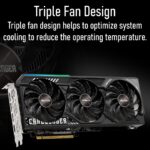 ASRock AMD Radeon RX 9070 XT Challenger 16GB GDDR6 Triple-Fan GPU With RDNA 4, 64 CUs, 2970 MHz Boost, 20Gbps Memory, HDMI 2.1b, DP 2.1a, 2×8-Pin Power, Metal Backplate – RX9070XT CL 16G