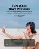 Belkin SoundForm Surround Bluetooth Over-Ear Headphones, Noise Cancelling Headphones, Wireless with 60H Playtime and Soft Ear Cups , for iPhone, Galaxy, iPad | BLACK ~ AUD009HQBK