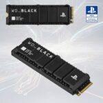 WD_BLACK 4TB SN850P NVMe M.2 SSD For PlayStation 5 With PCIe Gen4 x4 Up To 7,300MB/s Read Speeds Officially Licensed PS5 Storage With Heatsink , Windows Compatible | BLACK ~ WDBBYV0040BNC-WRSN