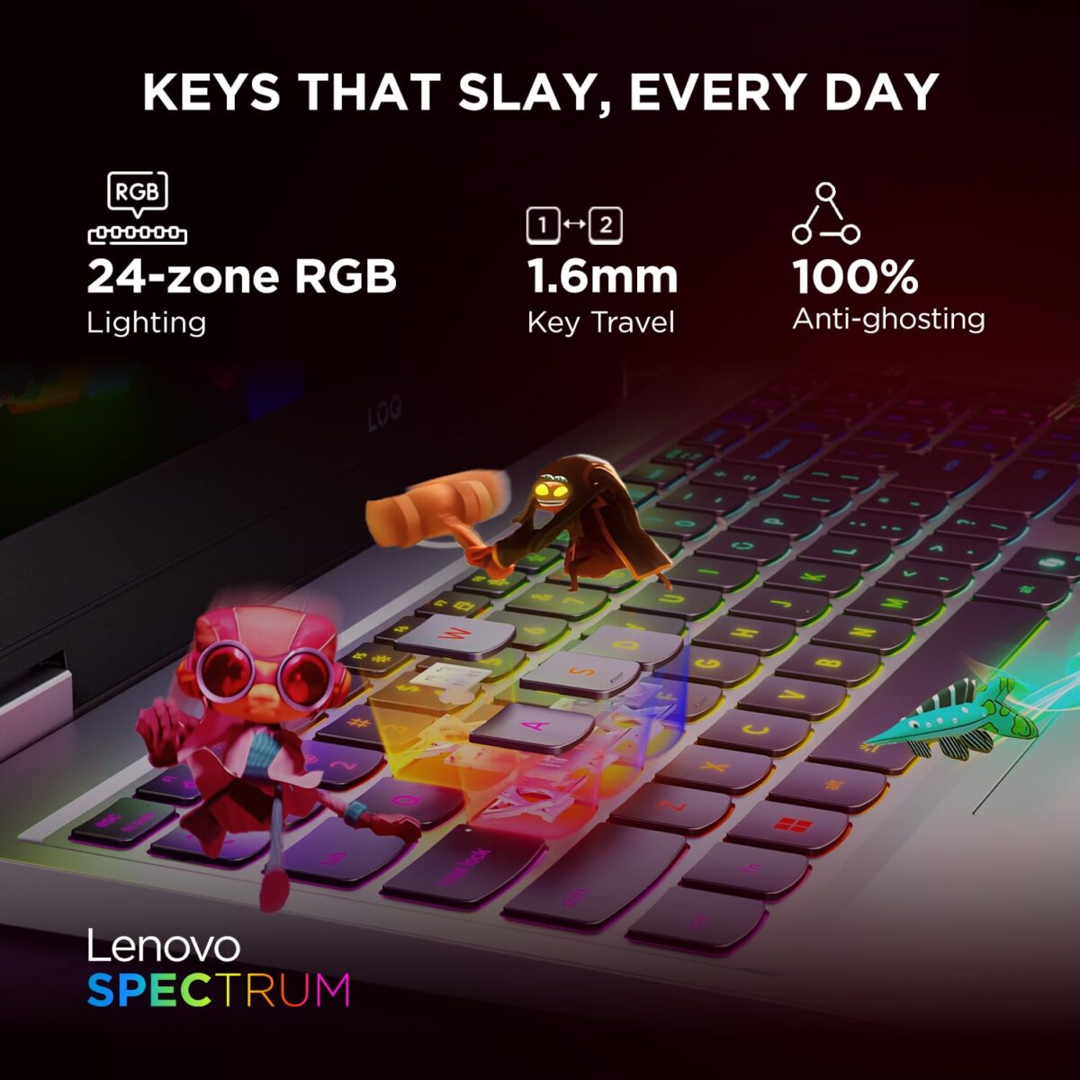 Lenovo LOQ 15IRX10 AI-Powered Gaming Laptop With Intel Core I7-13650HX, RTX 5070 8GB GDDR7, 32GB DDR5-4800, 1TB PCIe 4.0 SSD, 15.6" FHD 144Hz G-SYNC Display, Wi-Fi 6, Luna Grey