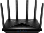 Cudy BE11000 Tri-Band Wi-Fi 7 Mesh Router With 10.6Gbps Speed, 4×2.5G Ports, Qualcomm Quad-Core CPU, MLO, MU-MIMO, VPN, Cloud Control | WR11000