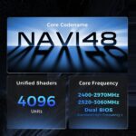 Yeston x GravaStar Radeon RX 9070 XT Mercury Nova OC 16GB GDDR6 PCIe 5.0 Graphics Card With Navi48 4nm Core, 3060MHz Boost Clock, Triple 8-Pin Power, Vapor Chamber Cooling, ARGB Design