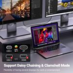 UGREEN USB C To DisplayPort 1.4 Cable 3 meters Supporting 8K@60Hz, 4K@240Hz, 32.4Gbps Bandwidth, HDR, MST Daisy Chain, VRR, ALLM, Braided Aluminum Design, Compatible With Thunderbolt 4/3 Devices