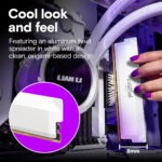 CP2K16G60C36U5W RAM CRUCIAL PRO 32GB (16X2) 6000MHZ CL 36 WHITE DESKTOP Crucial Pro DDR5 32GB RAM Kit (2×16GB) 6000MT/s CL36 1.35V Overclocking Gaming Memory Modules with Intel XMP 3.0 & AMD EXPO, Low-Latency DDR5 OC Memory | WHITE ~ CP2K16G60C36U5W