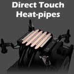 MSI MAG COREFROZR AA13  ARGB CPU Air Cooler With 240W TDP, Quad 6mm Heat Pipes, 120mm CycloBlade7 Fan, Intel LGA 1700/1851 & AMD AM4/AM5 Support | Black