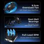 Yeston x GravaStar Radeon RX 9070 XT Mercury Nova OC 16GB GDDR6 PCIe 5.0 Graphics Card With Navi48 4nm Core, 3060MHz Boost Clock, Triple 8-Pin Power, Vapor Chamber Cooling, ARGB Design