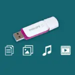 Philips USB Flash Drive 64GB Snow Edition USB 3.0, High-Speed Data Transfer, LED Activity Indicator, Plug And Play Storage, Colorful Design | FM64FD75B