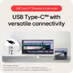 LG 29-inch UltraWide 21:9 WFHD (2560x1080) IPS Display with built-in stereo speakers, HDR10, 100Hz Refresh Rate  1ms , sRGB 99%, USB Type-C™ , Tilt Stand  | WHITE ~ 29U531A-W 