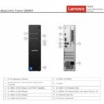 Lenovo IdeaCentre Tower 08IRR9 - Intel® Core i7-14700 | 32GB DDR5 RAM , 1TB SSD NVMe | Intel® UHD Graphics 770 | Wi-Fi® 6, BT5.2 | HDMI 2.1, USB-C, 260W PSU | Windows 11 | USB Keyboard & Mouse Incl. | BLACK (8.2L)