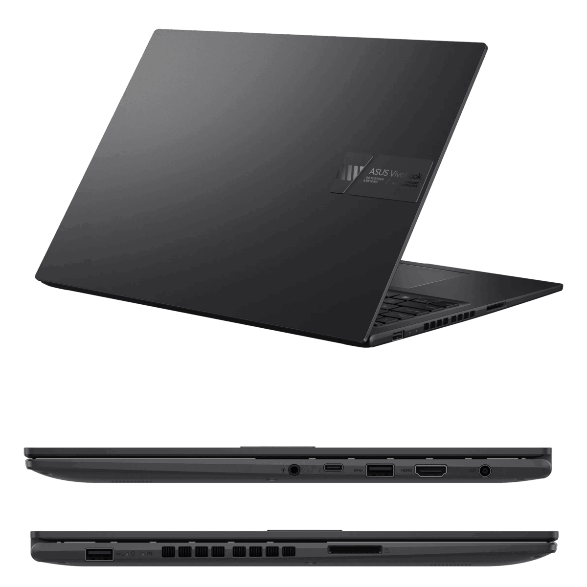 ASUS Vivobook 16X 16” WQXGA 144Hz IPS Laptop, Intel Core i9-13900H, NVIDIA RTX 4050 6GB, 16GB DDR4, 512GB NVMe PCIe 4.0 SSD, TB4, HDMI 2.1, WiFi 6E, Indie Black 