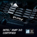 Kingston Fury Renegade 16GB DDR5 7600MT/s Desktop RAM With CL38 Timing 1.45V , Intel XMP 3.0 And AMD EXPO Support, Aluminium Heat Spreader, High-Speed Gaming Memory | Silver/Black ~ KF576C38RS-16 