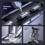 UGREEN USB C To DisplayPort 1.4 Cable 3 meters Supporting 8K@60Hz, 4K@240Hz, 32.4Gbps Bandwidth, HDR, MST Daisy Chain, VRR, ALLM, Braided Aluminum Design, Compatible With Thunderbolt 4/3 Devices