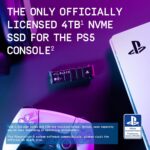 WD_BLACK 4TB SN850P NVMe M.2 SSD For PlayStation 5 With PCIe Gen4 x4 Up To 7,300MB/s Read Speeds Officially Licensed PS5 Storage With Heatsink , Windows Compatible | BLACK ~ WDBBYV0040BNC-WRSN