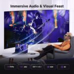 UGREEN-35984A UGREEN HDMI to USB-C 4K 60Hz 2 Meter Cable With USB Power Cable UGREEN Active HDMI To USB-C 4K 60Hz Cable With USB Power 2-meters , Supports 2K 120Hz 1080P 144Hz HDR Surround Audio, Unidirectional HDMI to Thunderbolt , for Switch, PS5 - SteamDeck - Laptop to USB-C Portable Monitor -AR/XR Headset | 35984A