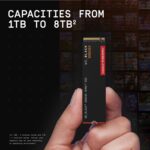 WDBB9G0040BNC-SANDIS WD BLACK SN850X GEN4 4TB 7300MB/S POWERED BY SANDISK WD_BLACK SN850X 4TB NVMe SSD Without Heatsink, PCIe Gen4 x4, Up To 7300MB/s Read And 6600MB/s Write, M.2 2280, Sandisk TLC 3D NAND, DirectStorage Support, Game Mode 2.0