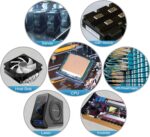 THERMAL-HY510 THERMAL PASTE HEATSINK COMPOUNDS HY510 30G Halnziye HY510 Grey Thermal Grease 25g Syringe With 1.93W/m-K Conductivity, Low Thermal Impedance, Wide Temperature Range, High Insulation, Entry CPU & LED Module Cooling Paste