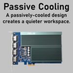 ASUS GeForce® GT 730 Graphics Card With 2GB GDDR5, 4x HDMI 4K Output, Passive Cooling, Single-Slot Design, PCIe 2.0, GPU Tweak II, Windows 11 Support 