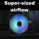 Fractal Prisma AL18 RGB PWM 2-Pack  High-Airflow 180mm ARGB Fans With LLS Bearings, PWM 300–1200 RPM Range, Uniform Glow Ring, High Static Pressure And Wide Compatibility | Black ~ FD-FAN-PRI-AL18-PWM-2P