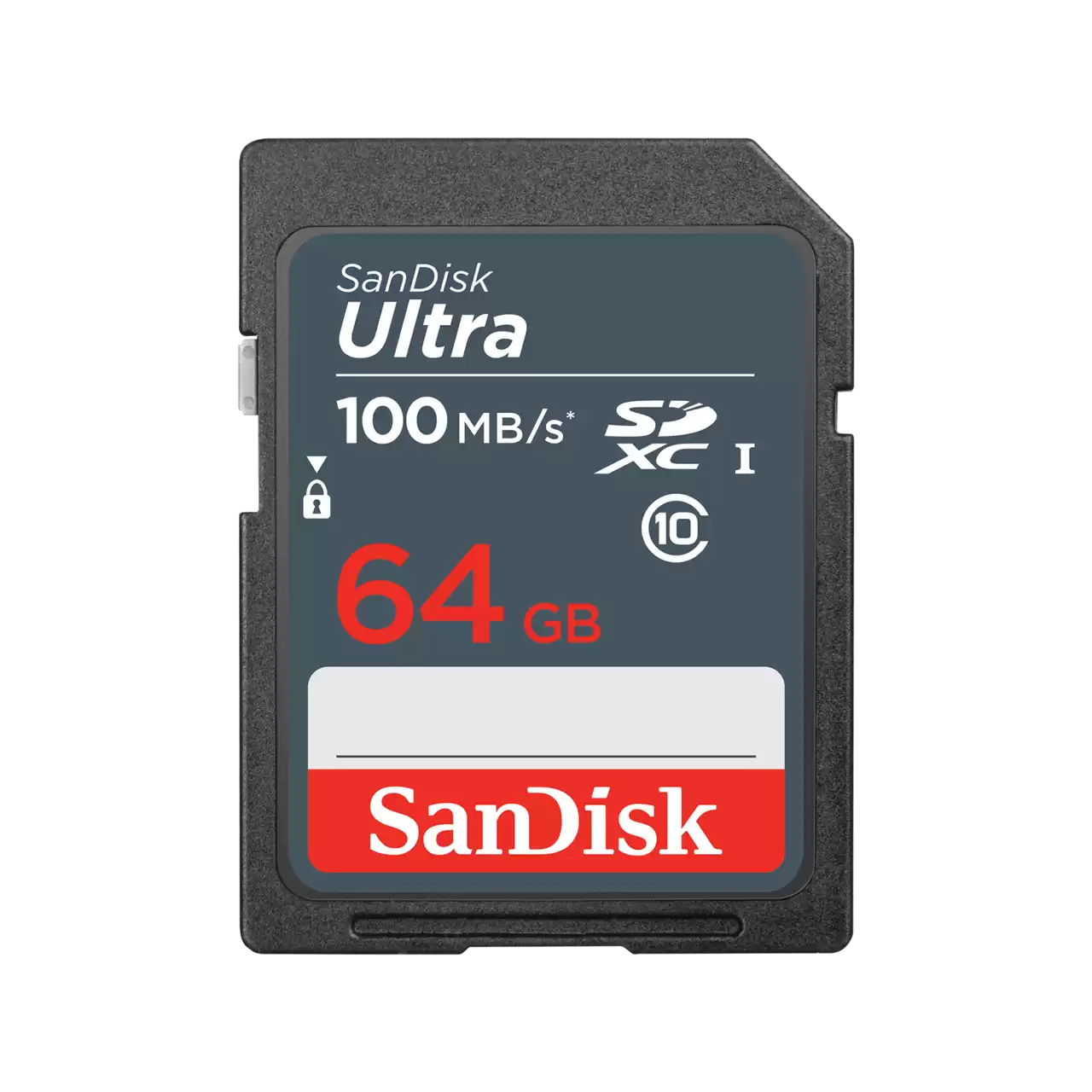 SanDisk Ultra® SDHC™ card / SDXC™ card - 64GB - Quick Transfer Speeds up to 100MB/s - SDSDUNR-064G-GN3IN