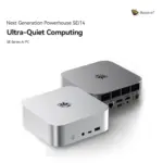 Beelink SEi14 Mini PC : Intel® Core Ultra 5 125H | 32GB DDR5 RAM ; 1TB PCIe 4.0 SSD | Intel® Arc Graphics | Triple 4K Display, WiFi 6 & Bluetooth 5.2 | DOS | Frost Silver - Image 2