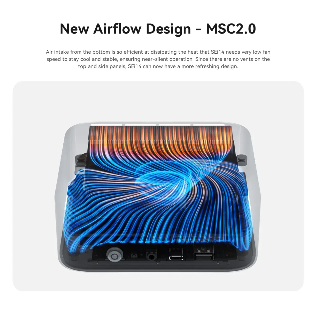 Beelink SEi14 Mini PC : Intel® Core Ultra 5 125H | 32GB DDR5 RAM ; 1TB PCIe 4.0 SSD | Intel® Arc Graphics | Triple 4K Display, WiFi 6 & Bluetooth 5.2 | DOS | Frost Silver - Image 9