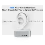 Beelink SEi14 Mini PC : Intel® Core Ultra 5 125H | 32GB DDR5 RAM ; 1TB PCIe 4.0 SSD | Intel® Arc Graphics | Triple 4K Display, WiFi 6 & Bluetooth 5.2 | DOS | Frost Silver - Image 7