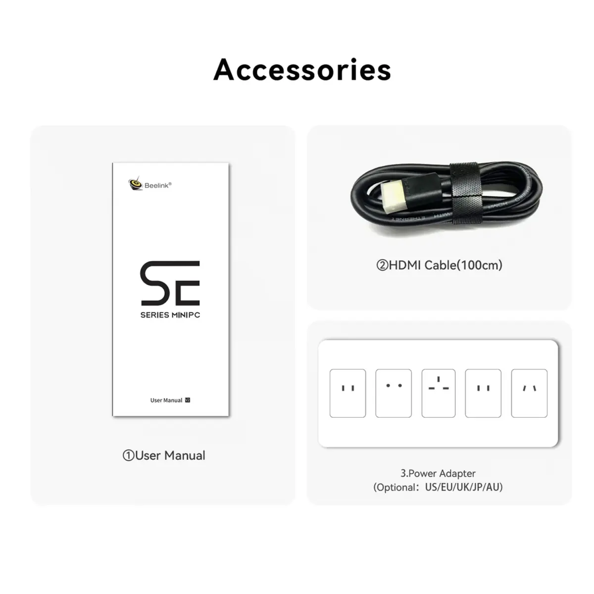 Beelink SEi14 Mini PC : Intel® Core Ultra 5 125H | 32GB DDR5 RAM ; 1TB PCIe 4.0 SSD | Intel® Arc Graphics | Triple 4K Display, WiFi 6 & Bluetooth 5.2 | DOS | Frost Silver - Image 24