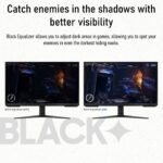 Samsung Odyssey G3 G30D 24-Inch FHD 180Hz 1ms VA HDR10 Gaming Monitor With FreeSync, Black Equalizer, Virtual Aim Point, Ergonomic HAS Stand, DP 1.4/HDMI 2.0 – LS24DG302