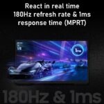 Samsung Odyssey G3 G30D 24-Inch FHD 180Hz 1ms VA HDR10 Gaming Monitor With FreeSync, Black Equalizer, Virtual Aim Point, Ergonomic HAS Stand, DP 1.4/HDMI 2.0 – LS24DG302