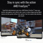 Samsung Odyssey G3 G30D 24-Inch FHD 180Hz 1ms VA HDR10 Gaming Monitor With FreeSync, Black Equalizer, Virtual Aim Point, Ergonomic HAS Stand, DP 1.4/HDMI 2.0 – LS24DG302