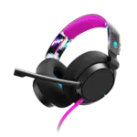 Skullcandy SLYR Pro Wired Gaming Headset With 50mm Drivers, Enhanced Sound Perception, AI Clear Voice Mic, Multi-Platform USB-C/3.5mm Support, 20h Battery, Lightweight Comfort | Black DigiHype ~ S6SPY-Q766