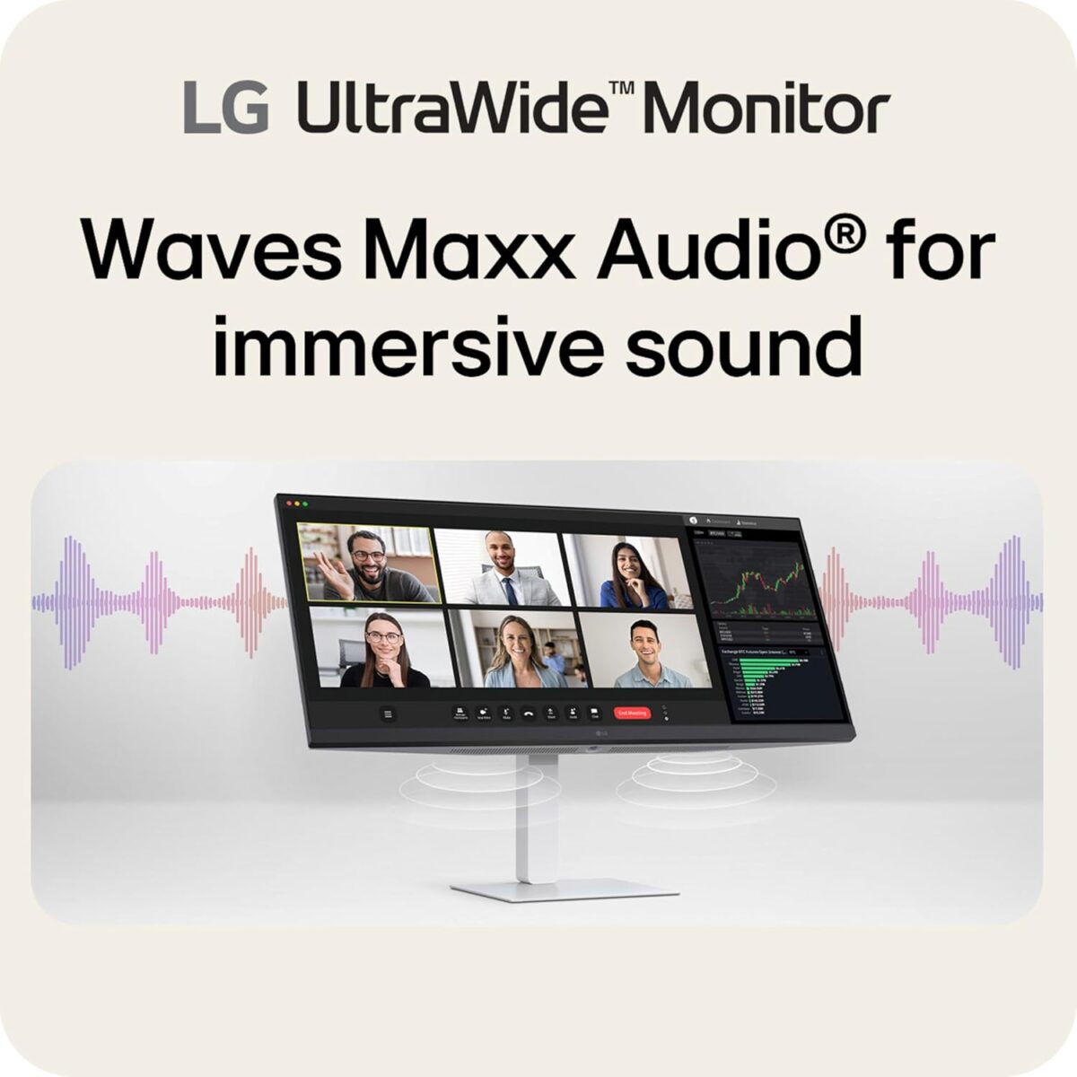 LG 34U530A-W 34-inch UltraWide WFHD (2560 x 1080) IPS Wide Computer Monitor, 100Hz, VESA DisplayHDR 400, HDMI, DisplayPort, USB Type-C, Tilt/Height/Swivel Stand, White