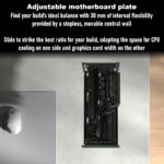 FD-C-TER1N-01 FRACTAL DESIGN TERRA GRAPHITE MINI ITX USB 3.2 CASE Fractal Terra Graphite Mini-ITX Case With Solid Walnut Front, 8mm Aluminum Panel, PCIe 4.0 Riser, Adjustable Spine, 322mm GPU Support, SFX PSU, Dual SSD Mounts ~ FD-C-TER1N-01