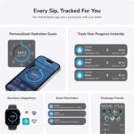 HIDRATESPARK-PROSTEE Hidrate Spark PRO Smart Water Bottle/Insulated Stainless Steel/Tracks Water Intake with Bl Hidrate Spark PRO Smart Water Bottle – Insulated Stainless Steel – Tracks Water Intake with Bluetooth, LED Glow Reminder When You Need to Drink – Straw Lid, 21oz, Brushed Steel