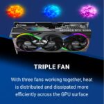 PNY GeForce RTX™ 5090 32GB ARGB Overclocked Triple Fan Graphics Card With NVIDIA Blackwell Architecture, GDDR7 Memory, DLSS 4, And PCIe 5.0