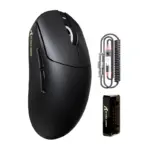 ATTACK SHARK X8PRO Ultra-Light Wireless Gaming Mouse 55g with PAW3395PRO Sensor, 40,000 DPI, 8K Polling, Tri-Mode Connection & C06ULTRA Cable – Black - Image 8
