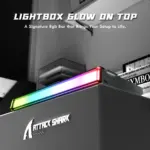 ATTACK SHARK R85 HE 75% Wired Magnetic Keyboard With 8000Hz Polling Rate, 0.005mm Rapid Trigger Accuracy, Custom RGB Lightbox, Multimedia Knob, And 5-Layer Sound System |  MOONLIGHT BLK