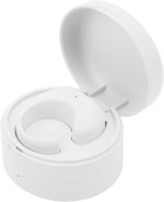 JX-05S Bluetooth Smart Ring Remote Control with Charging Case, Bluetooth 5.3, 48H Use, iOS & Android Compatible, Selfie, Media & Page Control, White - Image 2