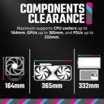 Cooler Master QUBE 500 Flatpack Macaron Edition Mid Tower PC Case With Fully Modular Design, Vertical GPU Mount, E-ATX Support, Dual 280mm Radiators, USB Type-C