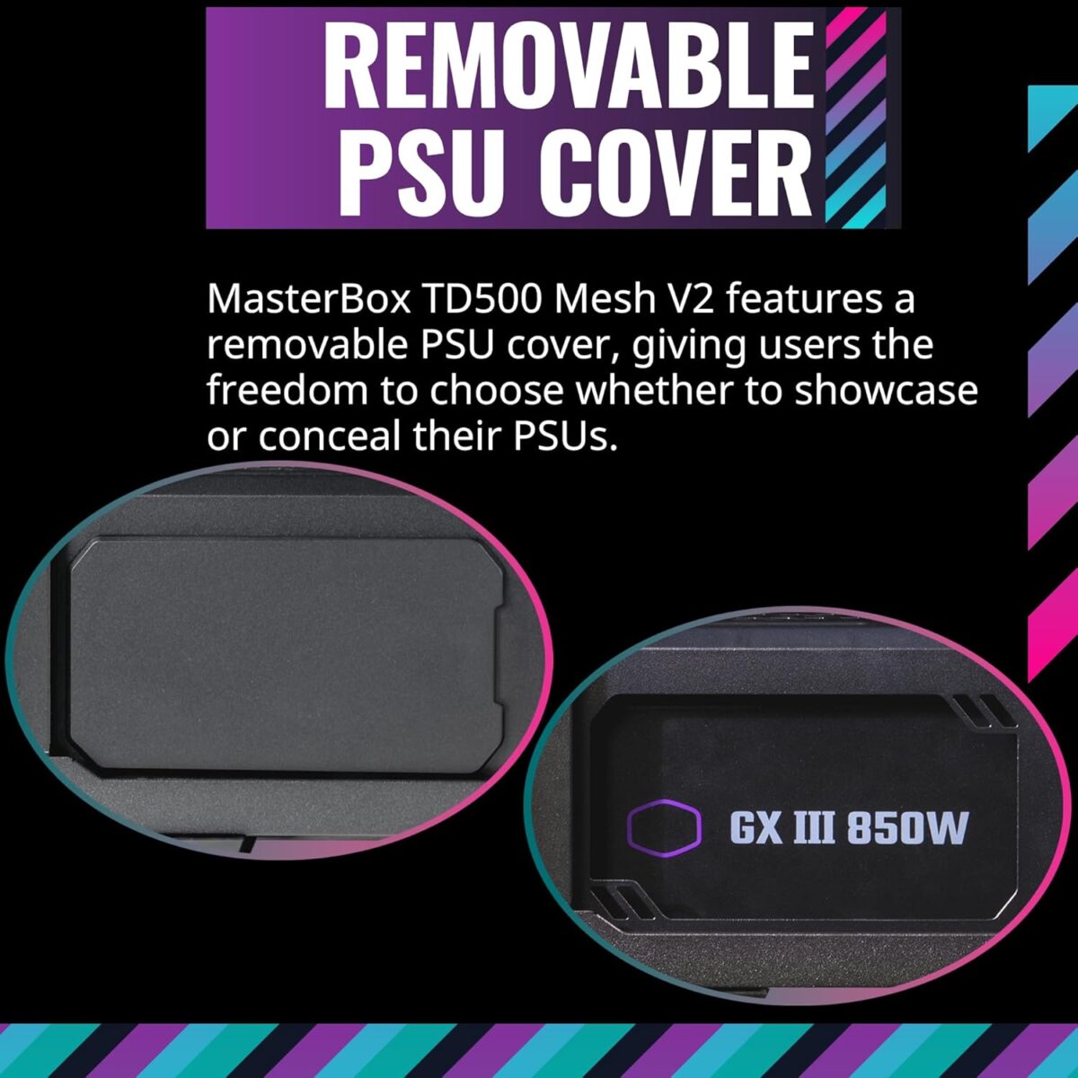 COOLER MASTER MASTERBOX TD500 V2 BLACK CASE