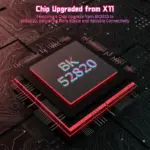 ATTACK SHARK X11-SE Ultra-Light Tri-Mode Gaming Mouse Red with PAW3311 Sensor, 22,000 DPI, Wired/2.4G/Bluetooth 5.2, 65-Hour Battery - Image 6