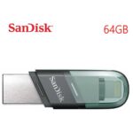 SanDisk iXpand Flash Drive Flip 64GB – Lightning + USB Type-A, USB 3.1 Gen 1, iPhone/iPad Storage Expansion (Sea Green) - Image 2
