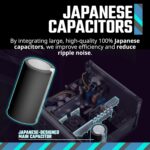 Cooler Master MWE Gold 850 V3  850W Fully Modular Power Supply With 80 Plus Gold Efficiency, ATX 3.1 / PCIe 5.1 ,  12V-2x6 PCIe 5.1 Cable, Zero-RPM Fan Mode | BLACK 