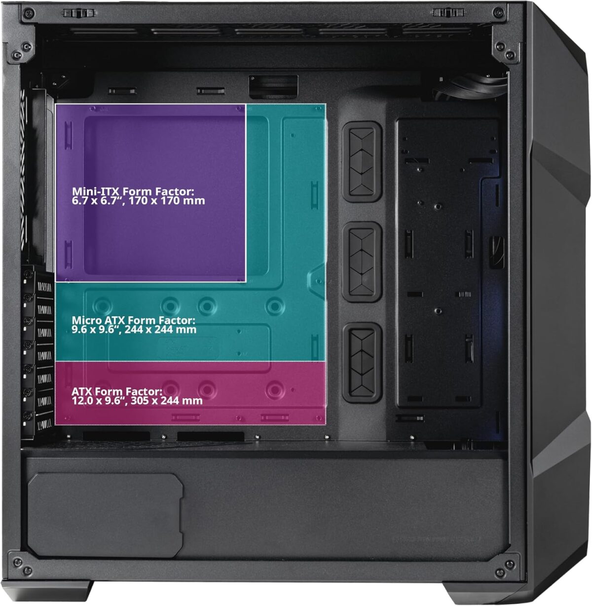 COOLER MASTER MASTERBOX TD500 V2 BLACK CASE