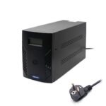 BLUE TECH 2000VA OFLINE UPS 1200W , 24V Battery , Dual Acid Batteries 7.5 A , Simulated Sine Wave , 220V/230V Output , 345 x 123 x 189 mm , 9.6Kgs | GS2000