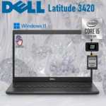 Latitude 3420 Intel® Core i5-1145G7 | 8GB DDR4 RAM , 256GB SSD NVMe | 14-inch FHD TouchScreen | Intel® Iris® Xe Graphics | Backlit keyboard | Windows 11  | BLACK ~ USED Like New | 1MONTH WARRANTY