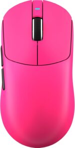 ATTACK SHARK X8 PLUS Wireless Gaming Mouse With PAW3395PRO Sensor, 40,000 DPI, 1K Polling Rate, Tri-Mode Connectivity, 55g SUPERLIGHT, Nano Ice-Feel Coating, And 800mAh Battery | Berry Red