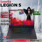 Lenovo Legion 5 15AHP10 AI-Powered : AMD Ryzen 7 260 | 16GB DDR5 RAM ; 512GB NVMe SSD | RTX 5060 (8GB) | 15.1-inch WQXGA OLED 165Hz Display | 24-Zone RGB Backlit Keyboard | Windows® 11 | Eclipse Black